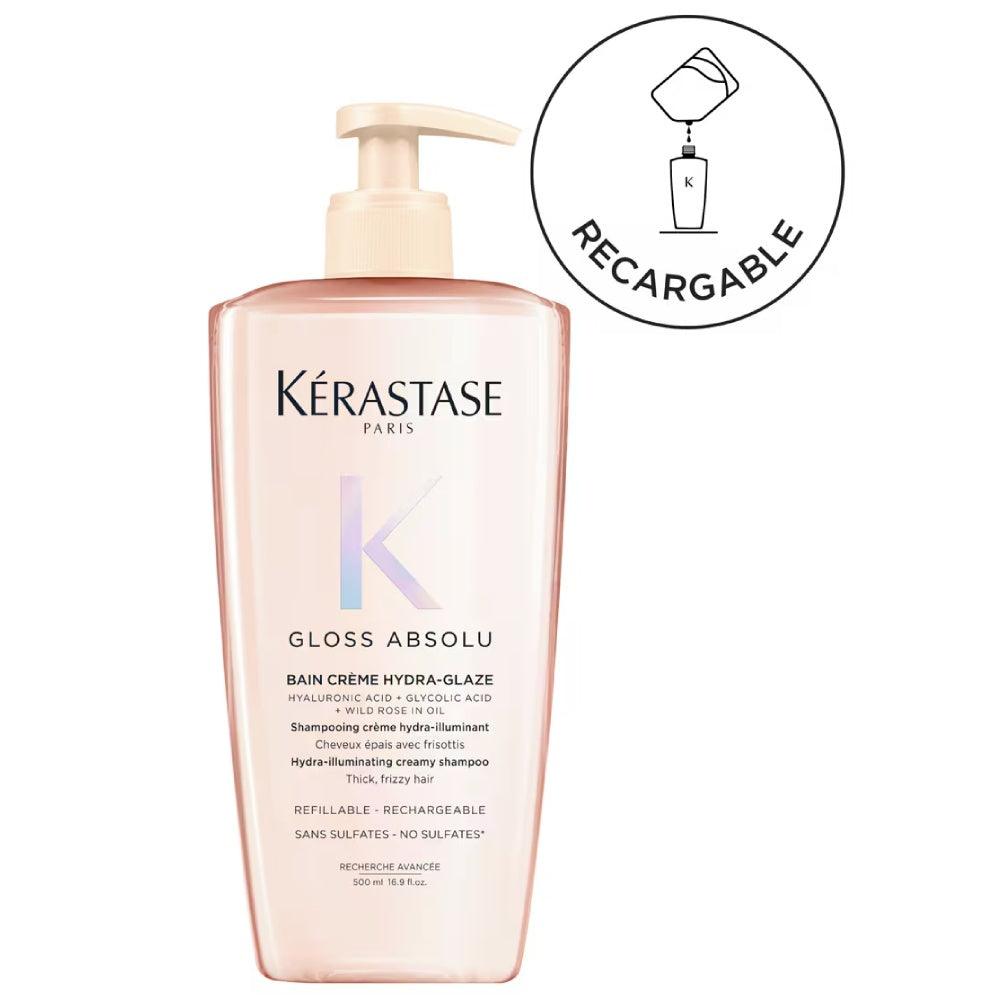 Kérastase - Gloss Absolu Champú Bain Crème Hydra-Glaze 500 ml