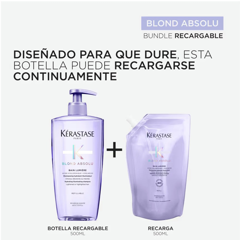 Kérastase - Blond Absolu Champú Bain Lumière Refill 500 ml