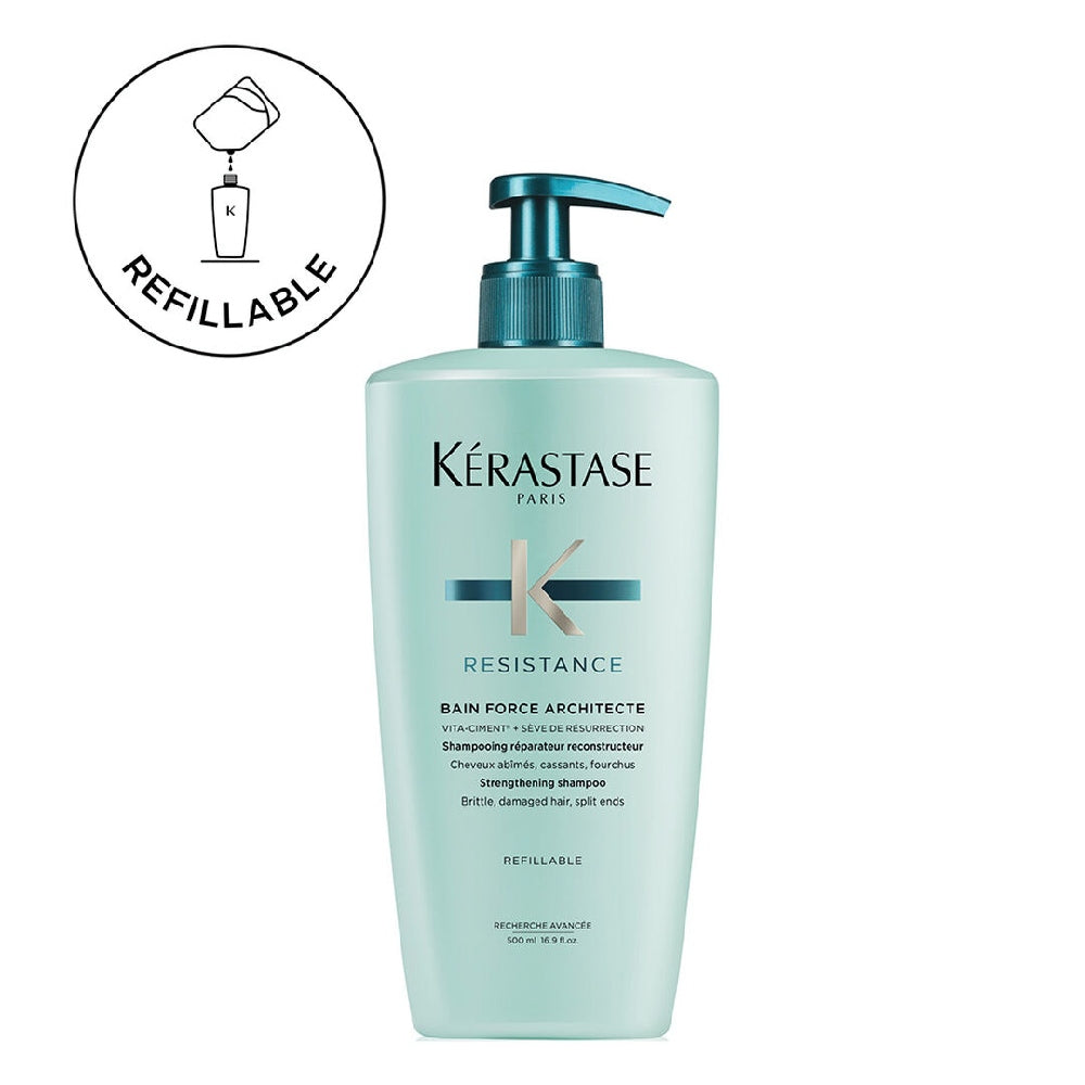 Kérastase - Résistance Champú Bain Force Architecte 500 ml