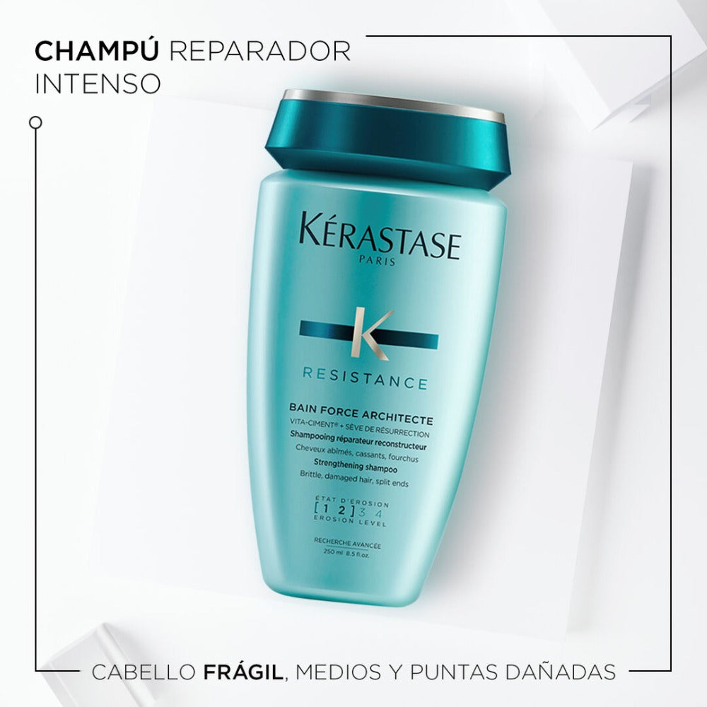 Kérastase - Résistance Champú Bain Force Architecte 250 ml