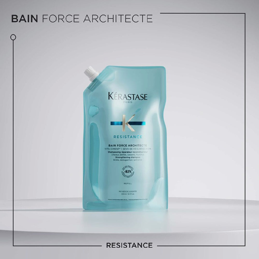 Kérastase - Résistance Champú Bain Force Architecte Refill 500 ml