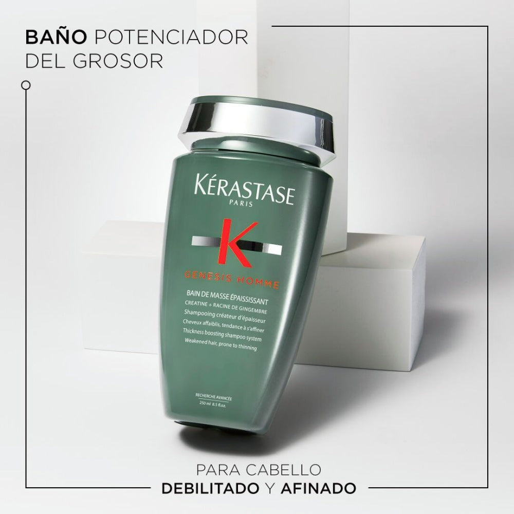 Kérastase - Genesis Homme Champú Bain de Masse 250 ml