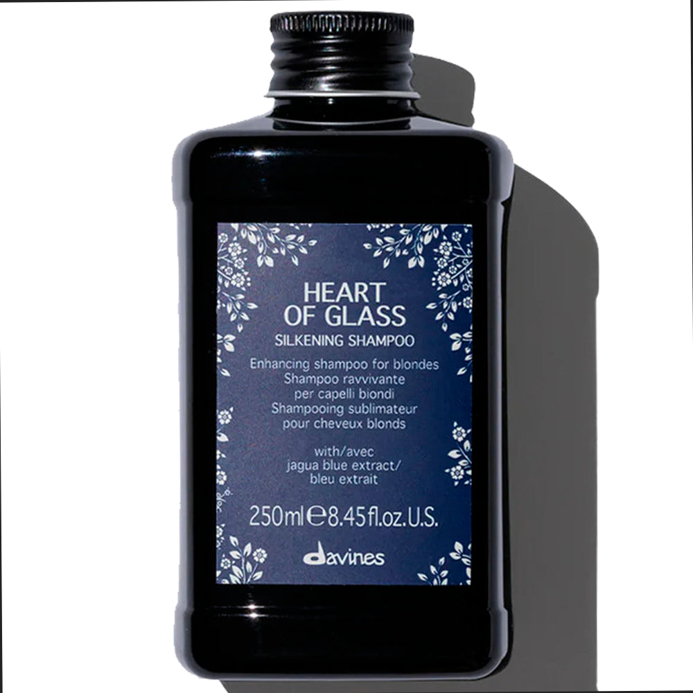 Davines - Champú Sedoso para Cabellos Rubios Heart of Glass Silkening 250 ml