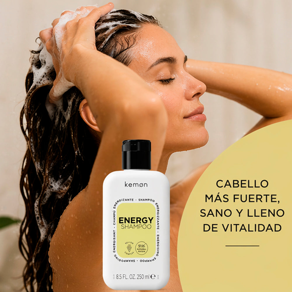 Kemon - Champú Energizante Hair Care Energy 250 ml