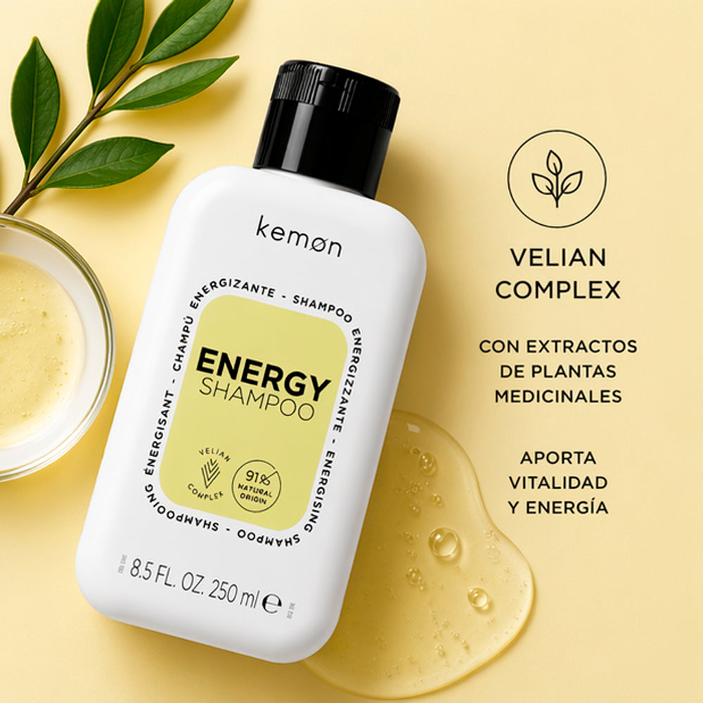 Kemon - Champú Energizante Hair Care Energy 250 ml
