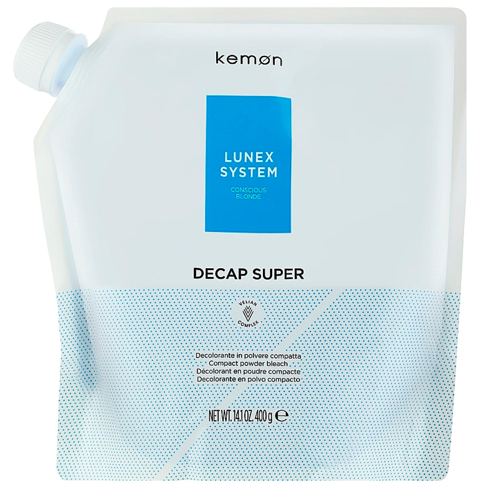 Kemon - Lunex System Decap Super Powder Polvo Decolorante 400 g