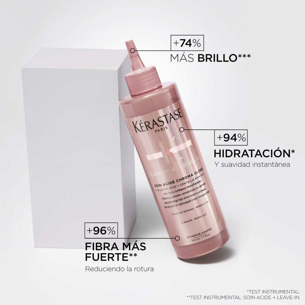 Kérastase - Chroma Absolu Tratamiento Soin Acide Chroma Gloss 210 ml