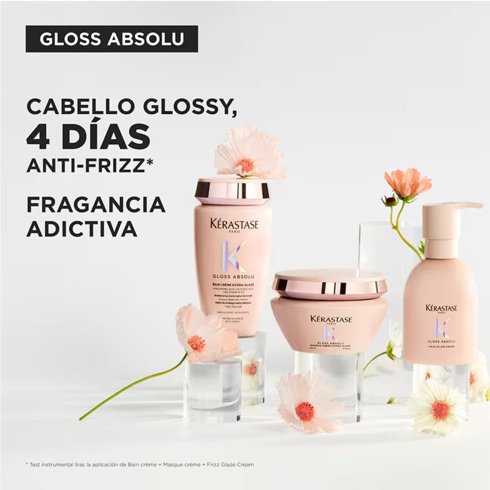 Kérastase - Gloss Absolu Mascarilla Masque Crème Hydra-Glaze 200 ml