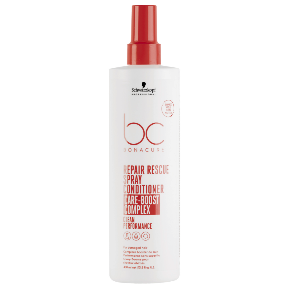 Schwarzkopf - Spray Acondicionador Reparador BC Bonacure Clean Repair Rescue 400 ml