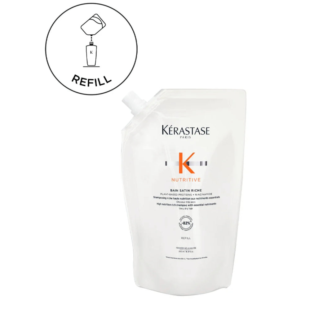 Kérastase - Nutritive Champú Bain Satin Riche Refill 500 ml