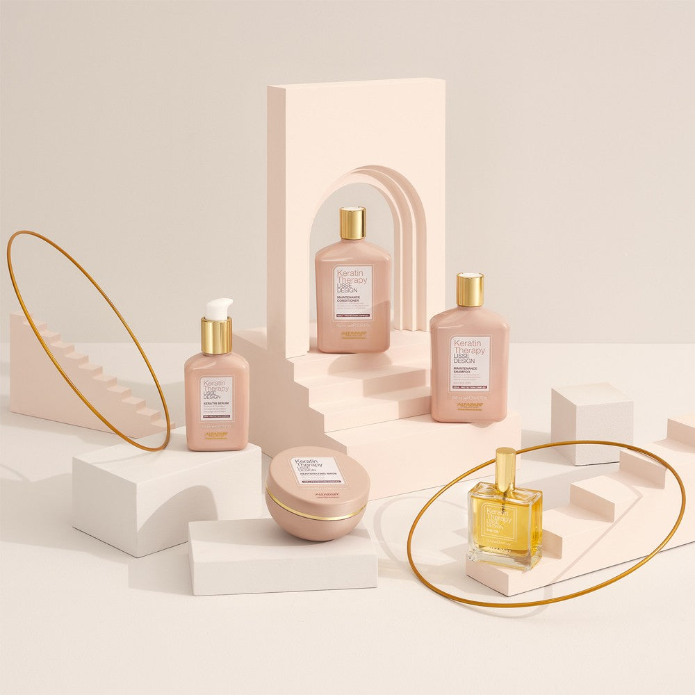 Alfaparf - Mascarilla Rehidratante Keratin Therapy Lisse Design 200 ml