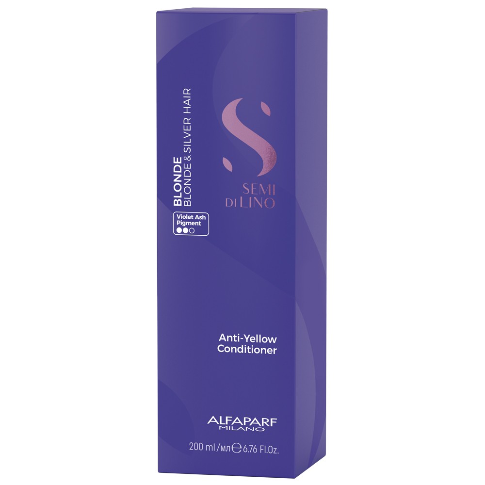 Alfaparf - Semi di Lino Blonde Anti-Yellow Conditioner 200 ml