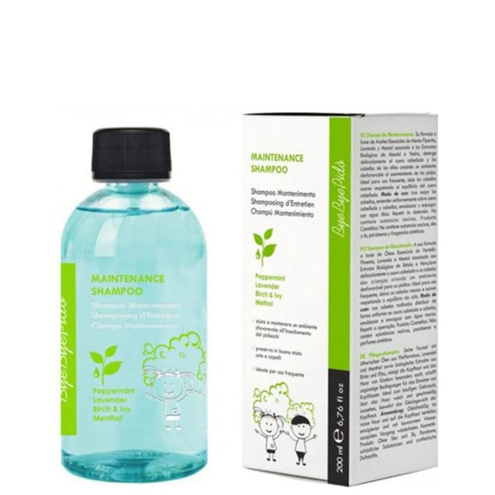 Bye Bye Pido - Champú de Mantenimiento Prevención de Piojos 200 ml - DLBYE81450