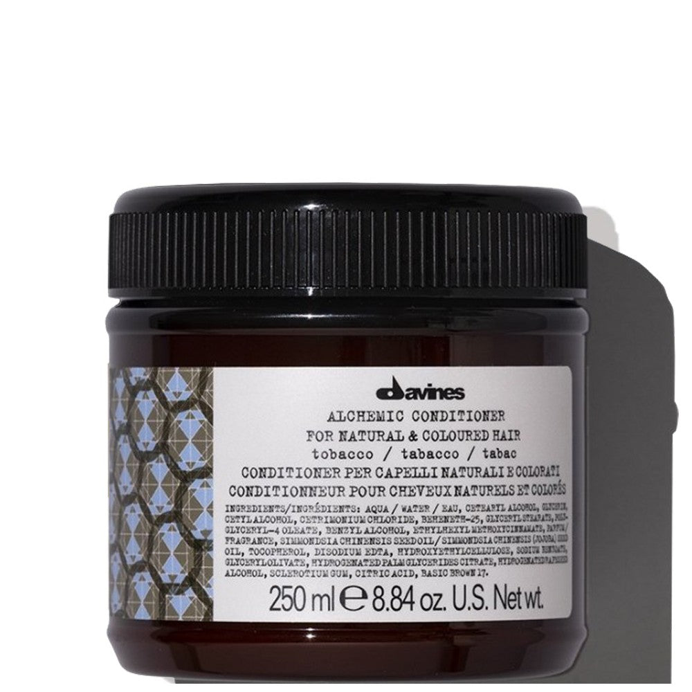 davines alchemic tobacco before and after When your hair feel dull and faded don't you It is perfect for gentle cleansing and preserves the color saturation of both natural and colored hair In need of a color