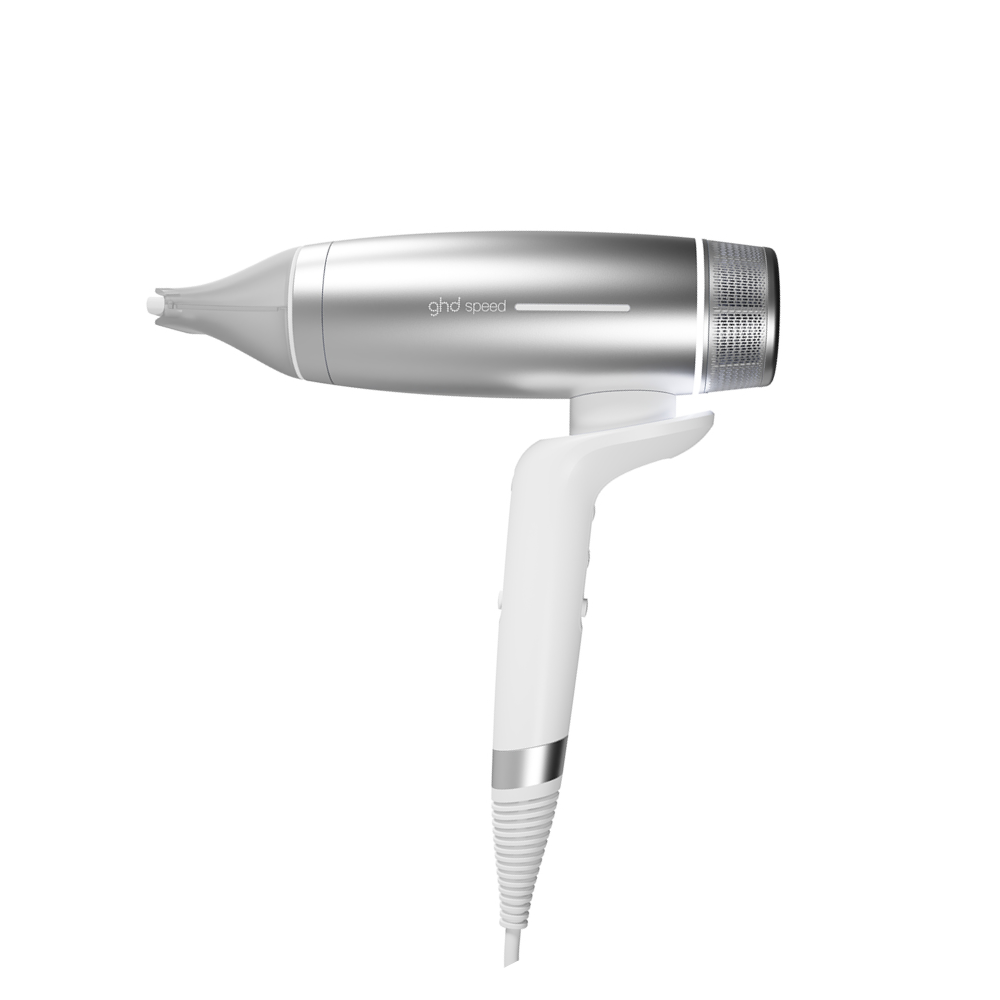 ghd - Secador Ionico Speed Blanco Plata