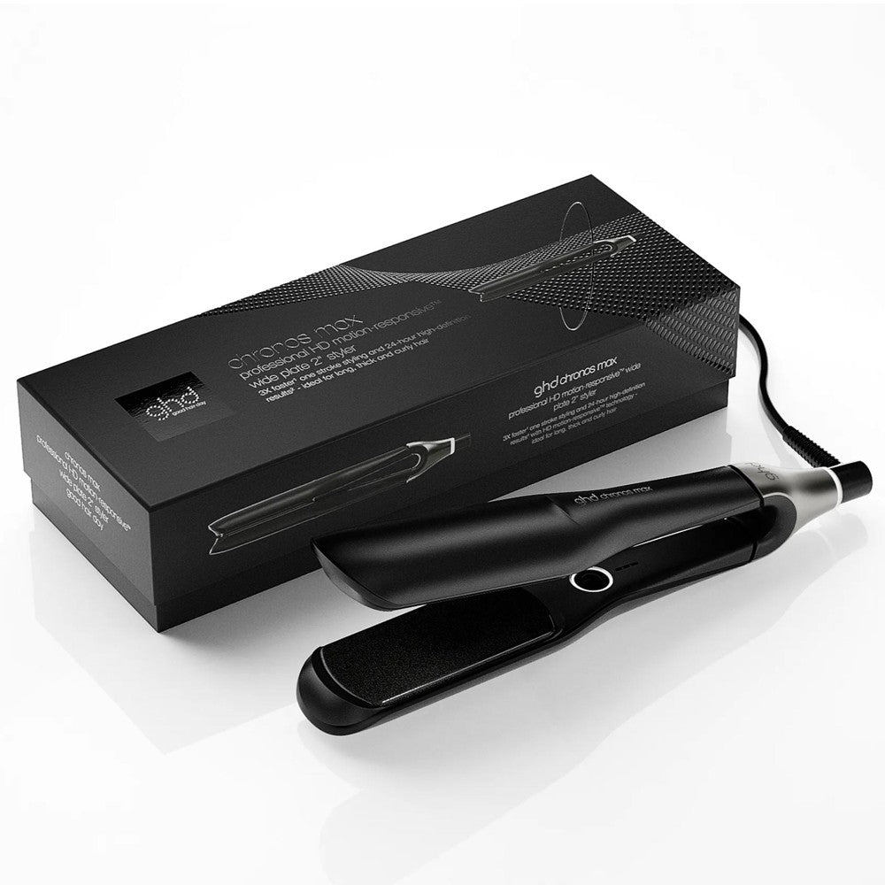 ghd - Chronos Max Negra Professional HD Motion-Responsive Wide Plate Styler