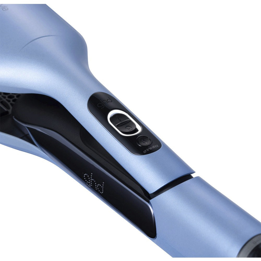 ghd - Duet Iced Luxe Edición Limitada Plancha de Pelo de Aire Caliente 2 en 1 Azul Hielo