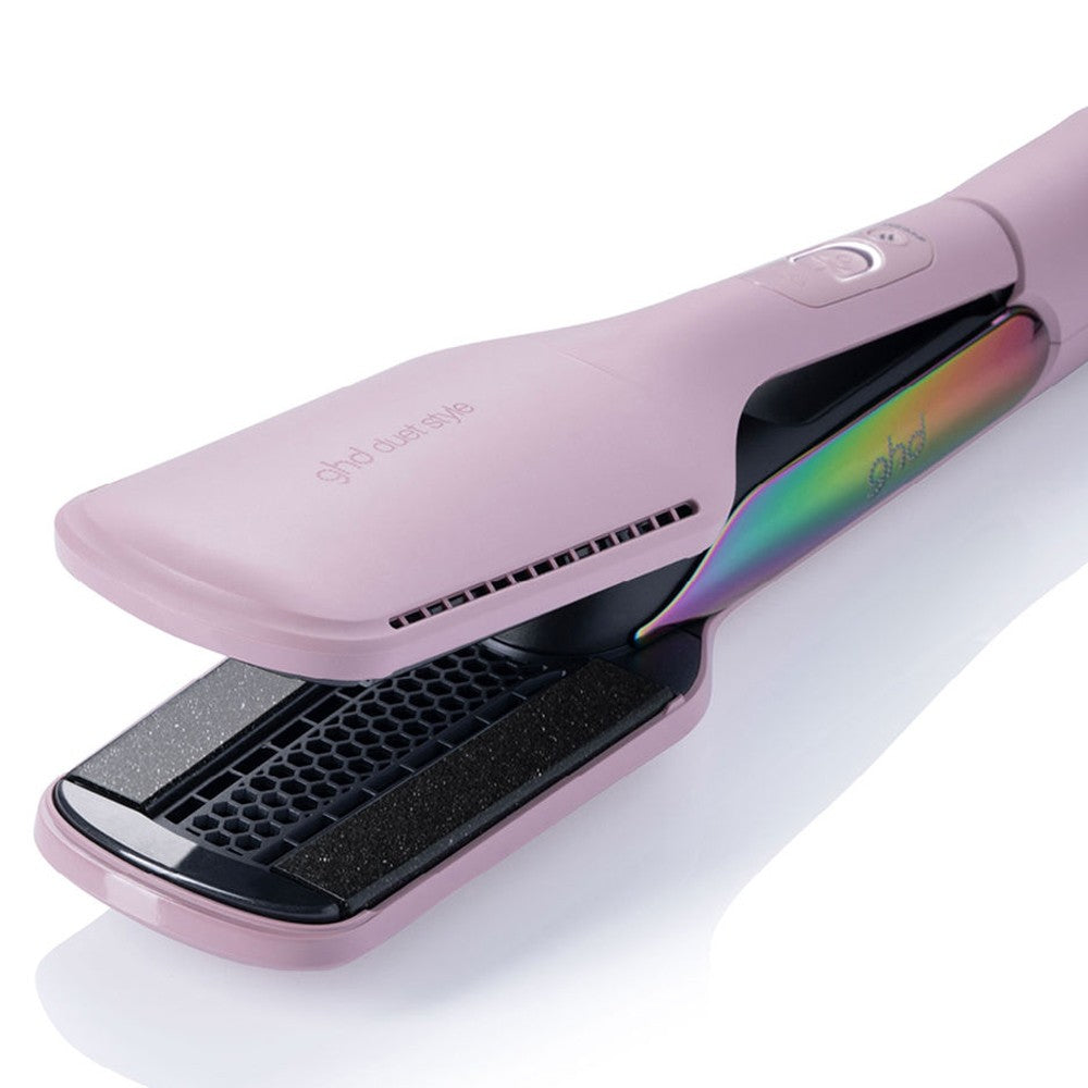 ghd - Duet Transcendent Pink Edición Limitada Plancha de Pelo de Aire Caliente 2 en 1 Rosa Nude