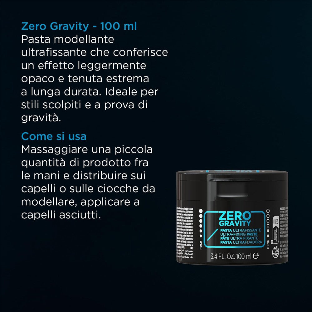 Kemon - Pasta Ultra Fijadora Hair Style Zero Gravity 100 ml