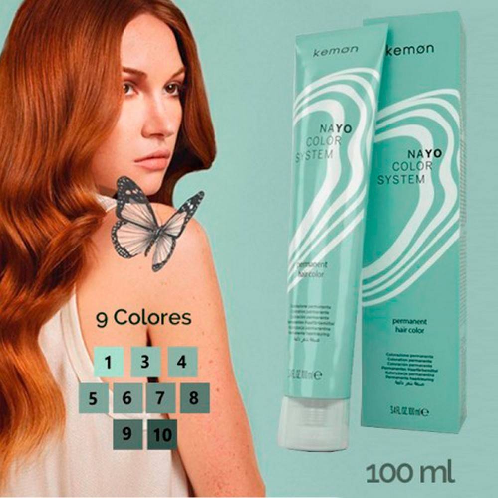 Kemon - Tinte Nayo Color Natural 1 Negro 100 ml