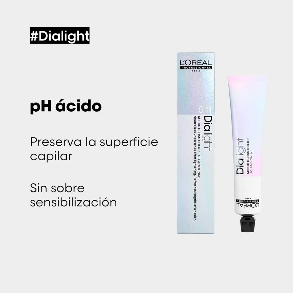 L'Oréal Professionnel - Milkshake Rubio Platino Irisado Ceniza 10.21 Dia Light 50 ml