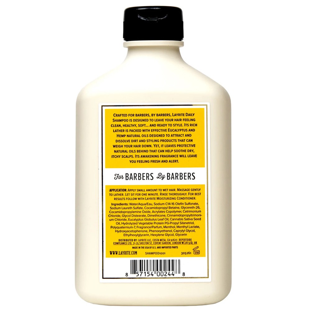 Layrite - Champú Energizante para Hombre Daily 300 ml