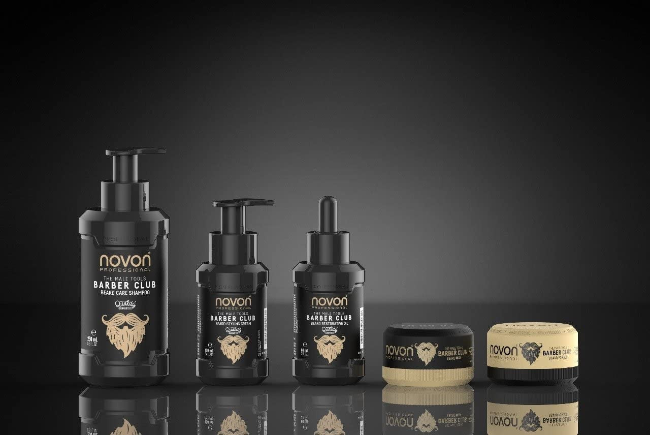 Novon - Pomada para la Barba Beard Pomade Barber Club 50 ml - ZZNOV90065