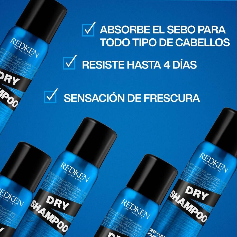 Redken - Champú en Seco Dry Shampoo Deep Clean 150 ml