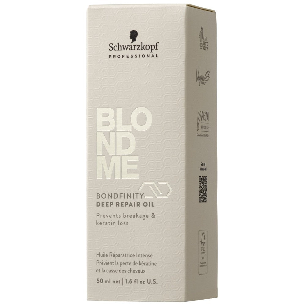 Schwarzkopf - Aceite Reparador Intensivo BlondMe Bondfinity Deep Repair Oil 50 ml