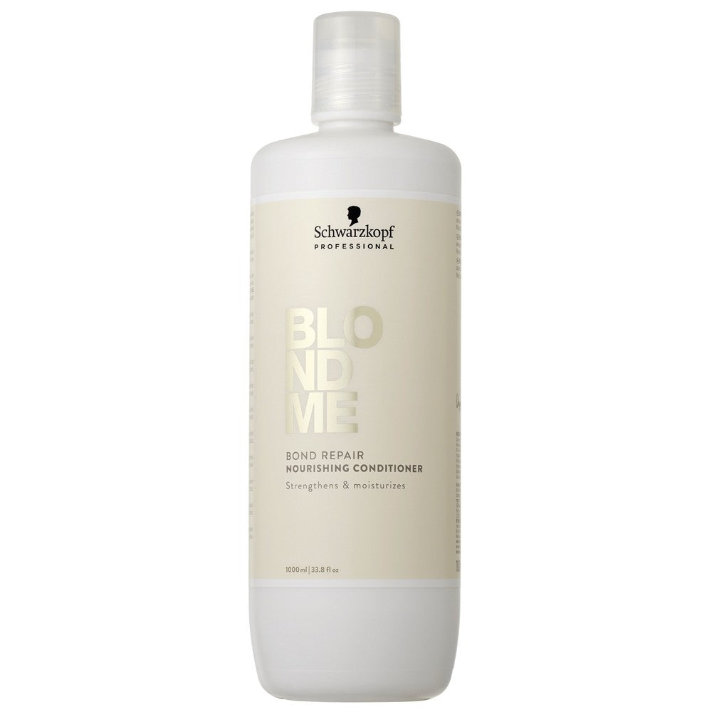 Schwarzkopf - Acondicionador Nutritivo BlondMe Bond Repair Nourishing 1000 ml