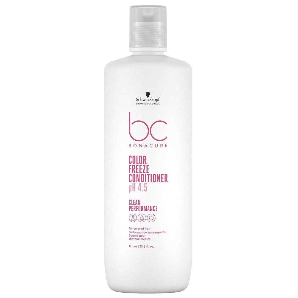 Schwarzkopf - Acondicionador para Cabello Teñido ph 4.5 BC Bonacure Clean Color Freeze 1000 ml