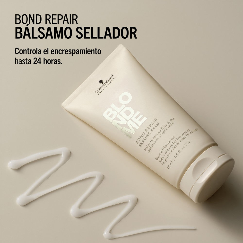 Schwarzkopf - Bálsamo Sellador BlondMe Bond Repair Sealing Balm 75 ml