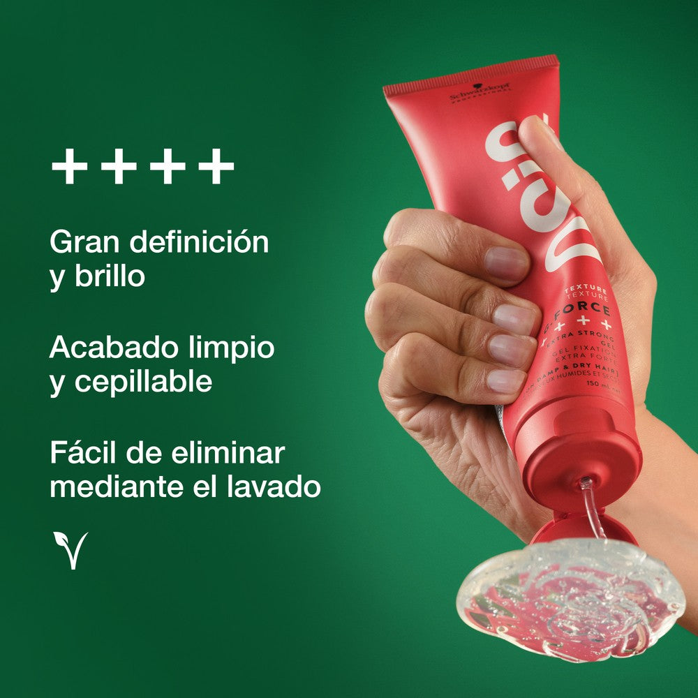 Schwarzkopf - Gel Extra-Fuerte OSiS+ G.Force 150 ml