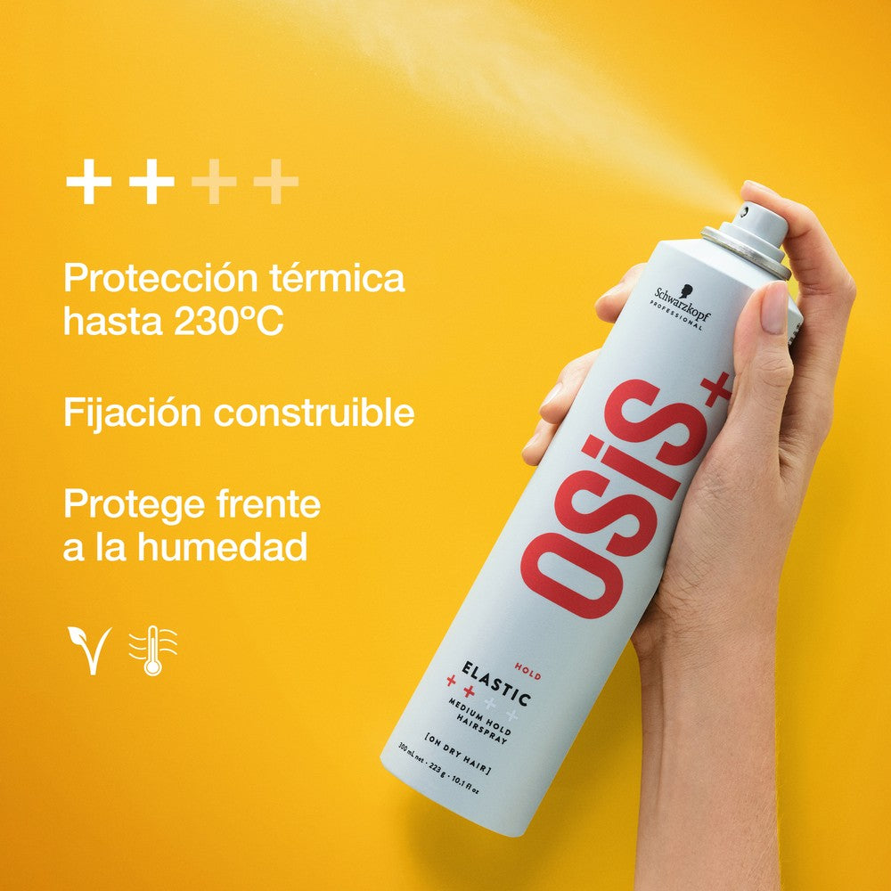 Schwarzkopf - Laca de Fijación Media OSiS+ Elastic 300 ml