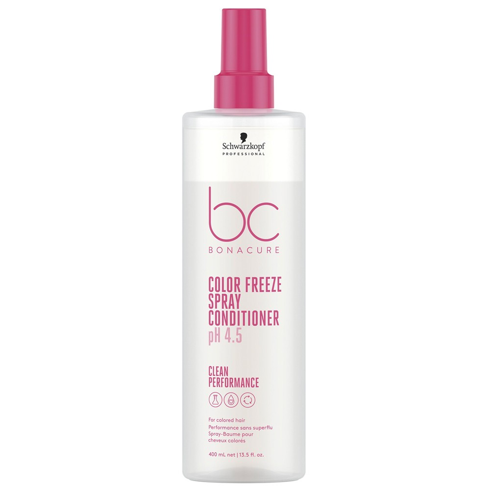 Schwarzkopf - Spray Acondicionador para Cabello Teñido ph 4.5 BC Bonacure Clean Color Freeze 400 ml