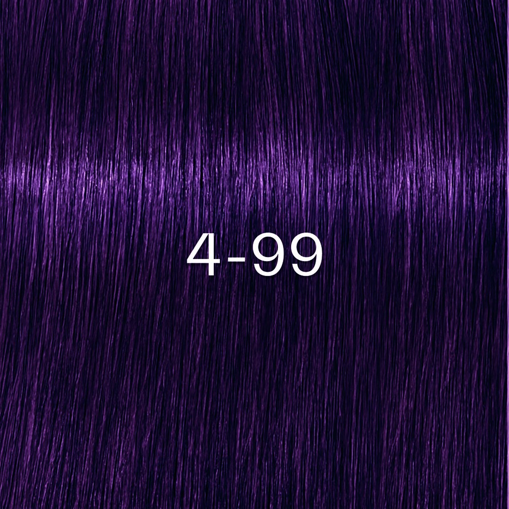 Schwarzkopf - Tinte sin Amoniaco Igora Zero AMM 4-99 Castaño Medio Violeta Intenso 60 ml