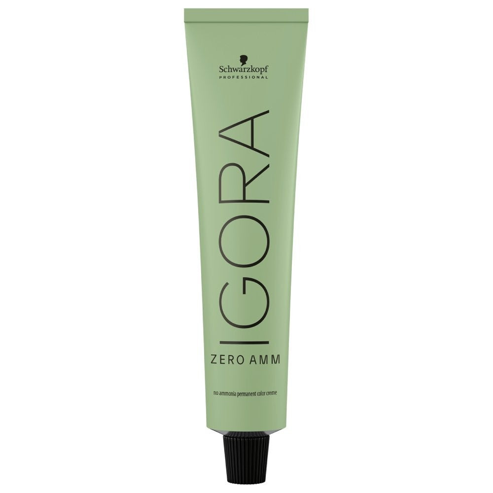 Schwarzkopf - Tinte sin Amoniaco Igora Zero AMM 7-77 Rubio Medio Cobrizo Intenso 60 ml