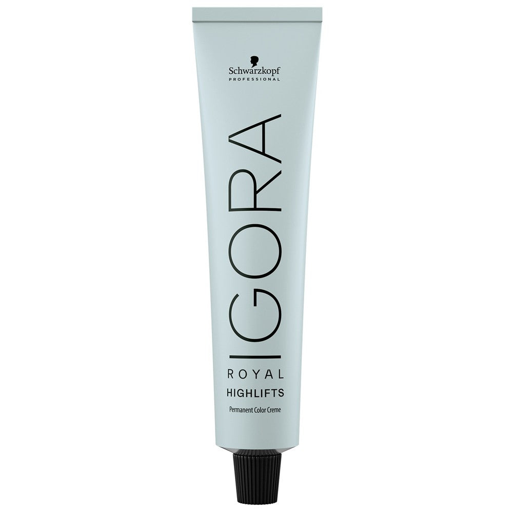 Schwarzkopf - Tinte Superaclarante Igora Royal Highlifts 10-21 Rubio Platino Humo Ceniza 60 ml