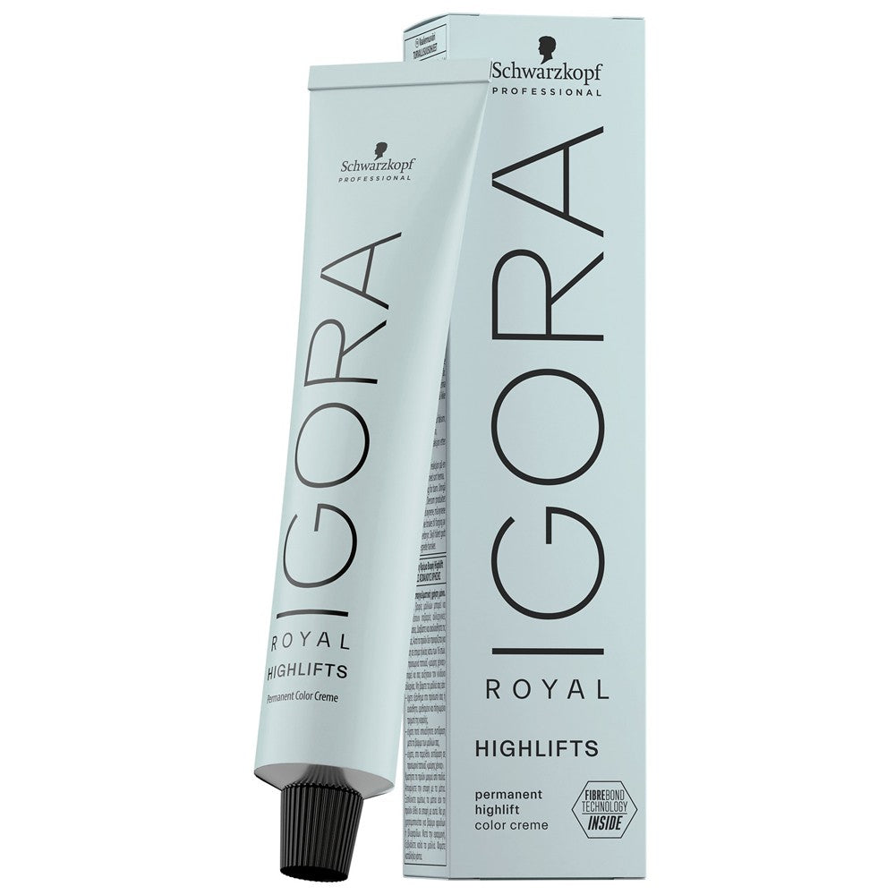 Schwarzkopf - Tinte Superaclarante Igora Royal Highlifts 10-4 Rubio Platino Beige 60 ml