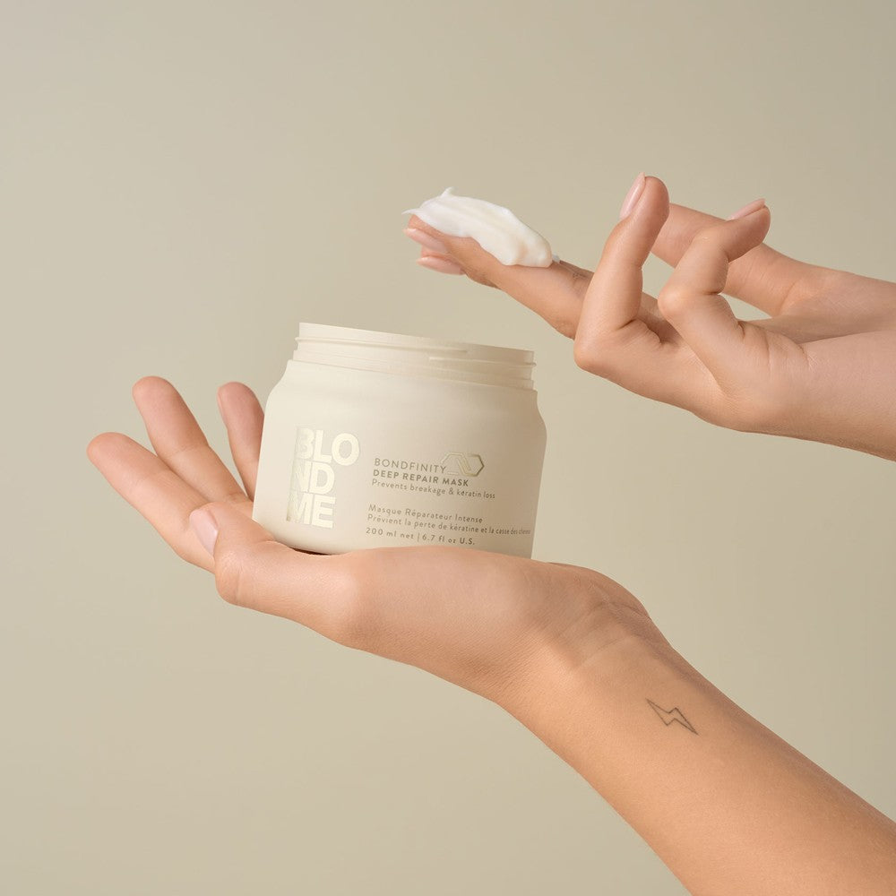 Schwarzkopf - Tratamiento Reparador Intensivo BlondMe Bondfinity Deep Repair Mask 200 ml