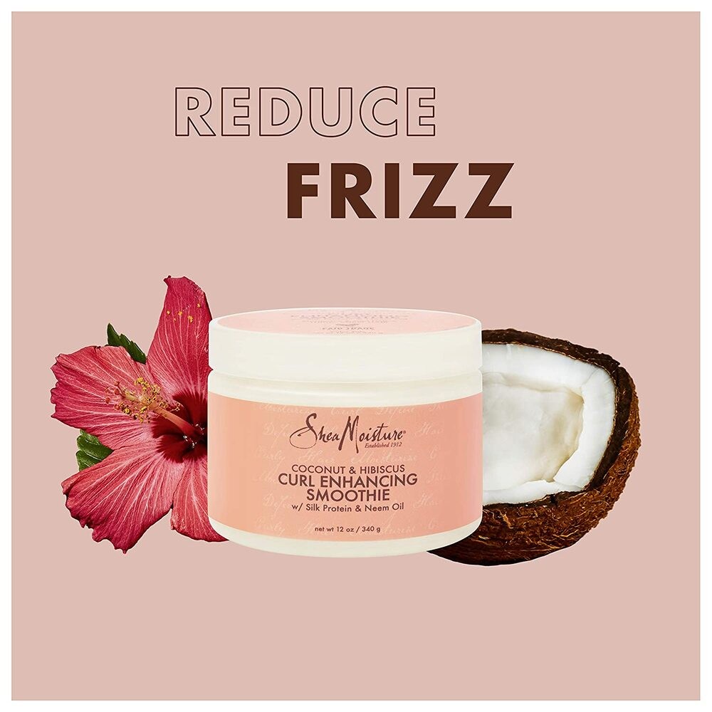 Shea Moisture - Acondicionador Coconut & Hibiscus Curl Enhancing Smoothie 340 g
