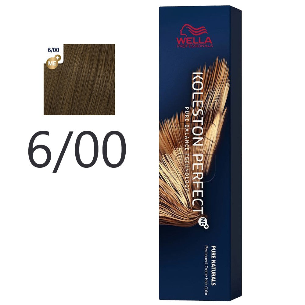 Wella - Crema Permanente Koleston PerfectMe+ 6/00 Rubio Oscuro Natural 60 ml