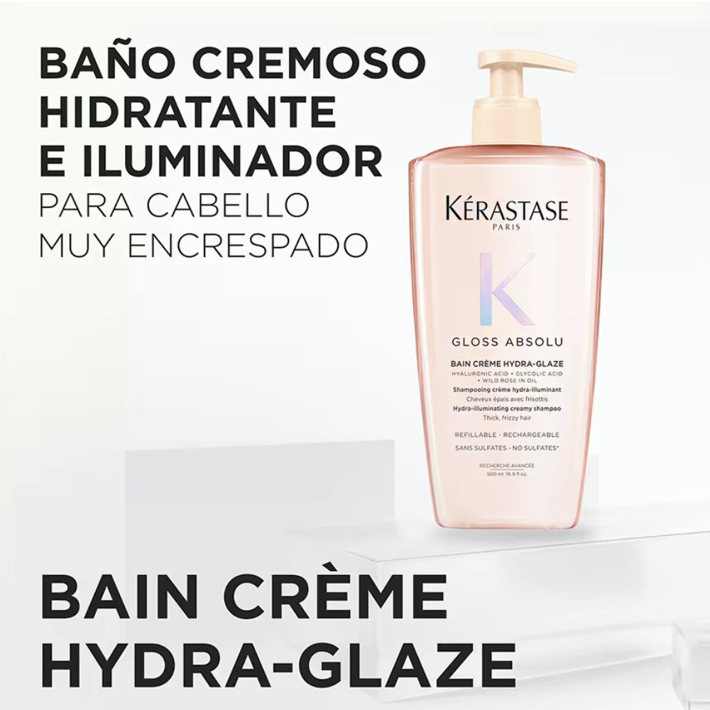 Kérastase - Gloss Absolu Champú Bain Crème Hydra-Glaze 500 ml