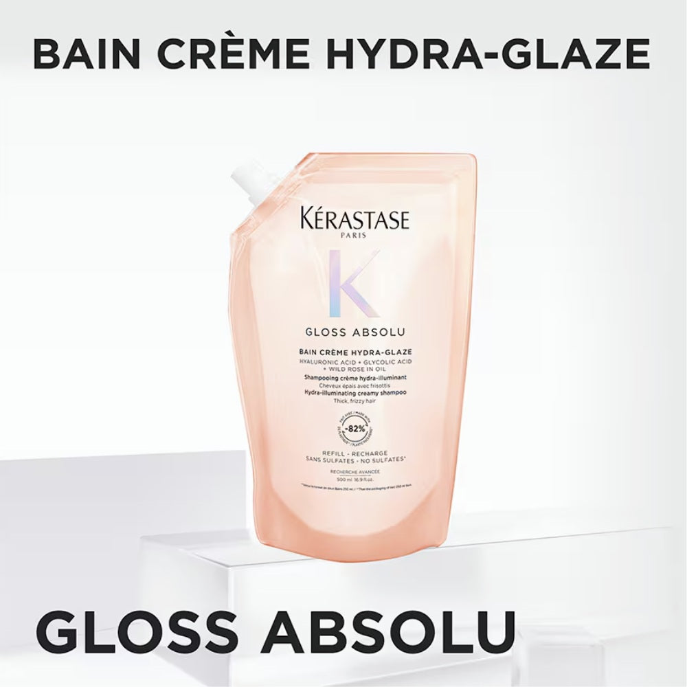 Kérastase - Gloss Absolu Champú Bain Crème Hydra-Glaze Refill 500 ml