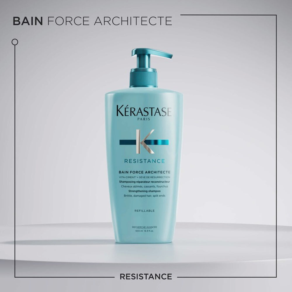 Kérastase - Résistance Champú Bain Force Architecte 500 ml