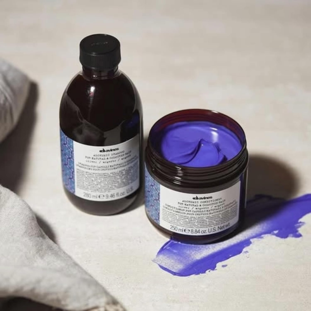 Davines - Acondicionador con Pigmentos Plata Alchemic Silver 1000 ml