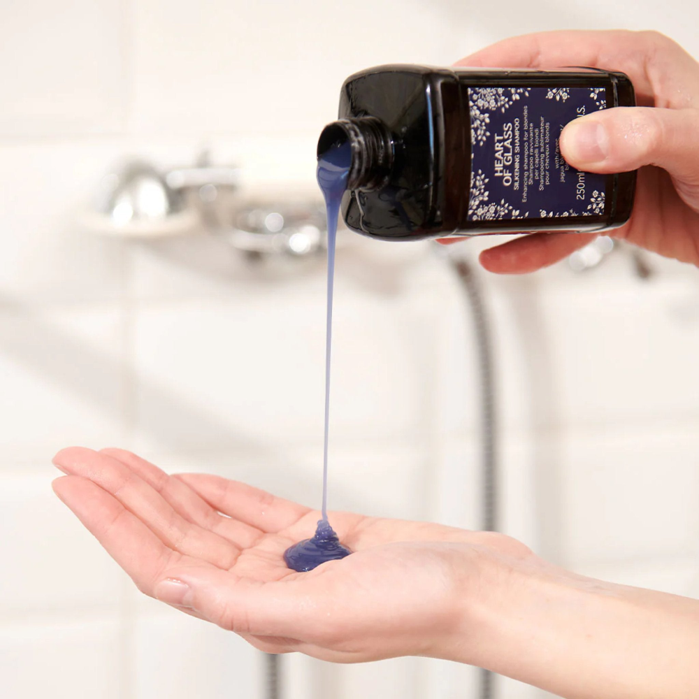 Davines - Champú Sedoso para Cabellos Rubios Heart of Glass Silkening 250 ml