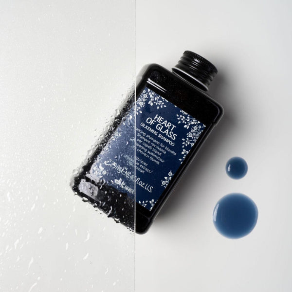 Davines - Champú Sedoso para Cabellos Rubios Heart of Glass Silkening 90 ml