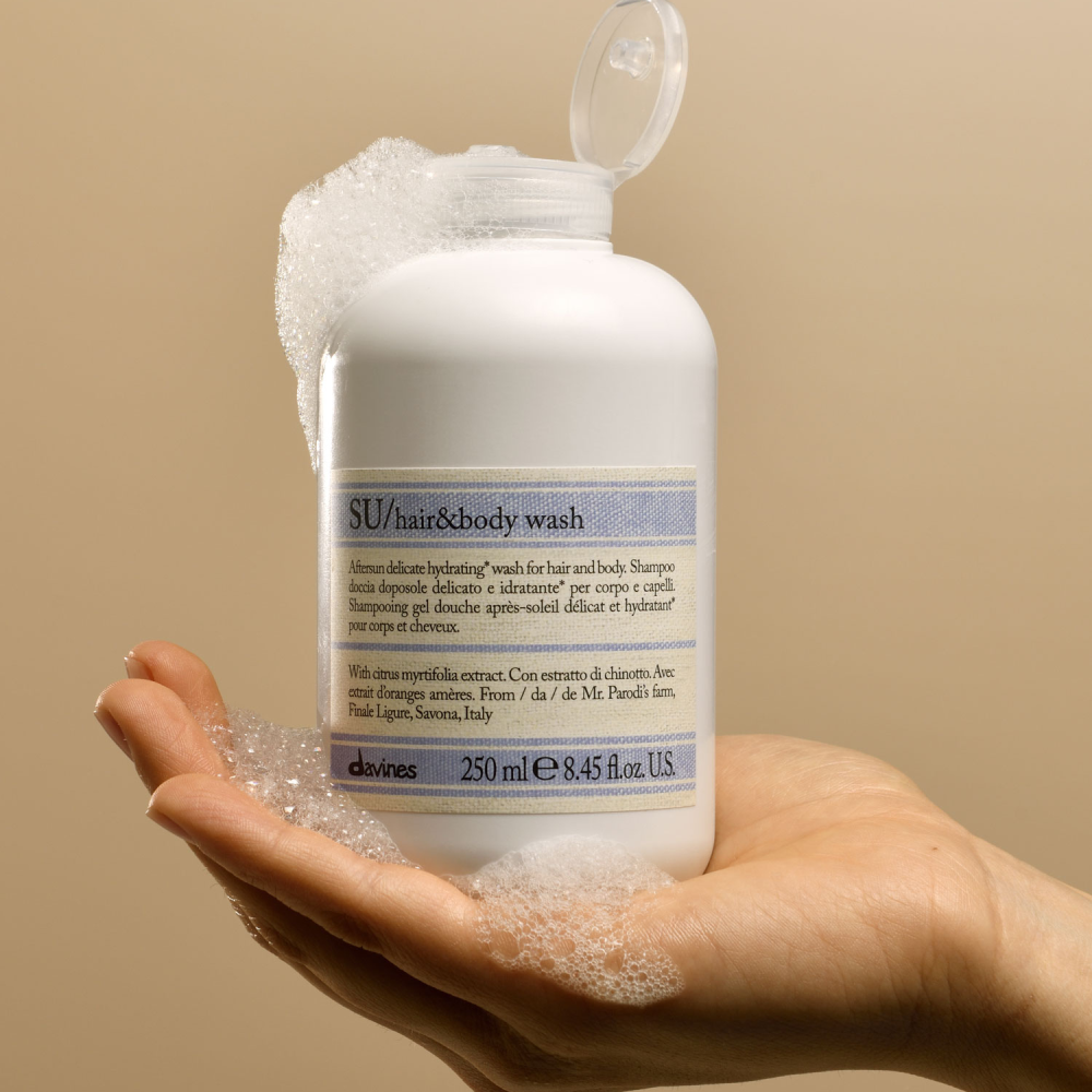 Davines - Gel Cabello y Cuerpo Aftersun SU/ Hair & Body Wash 500 ml