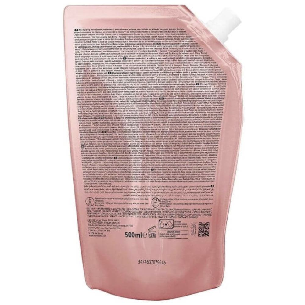 Kérastase - Chroma Absolu Champú Bain Riche Chroma Respect Refill 500 ml